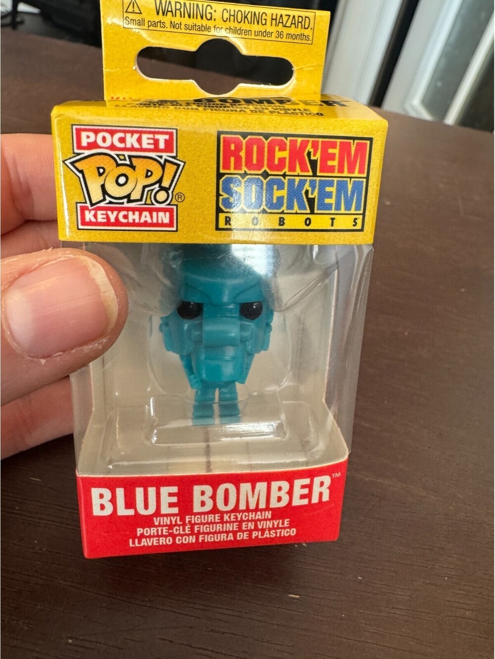 💥Funko Pop Rock ‘Em Sock Em’ Blue Bomber #14 Vinyl Figure Robots Pocket